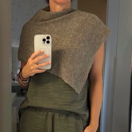 PONCHO NANI TRICOT