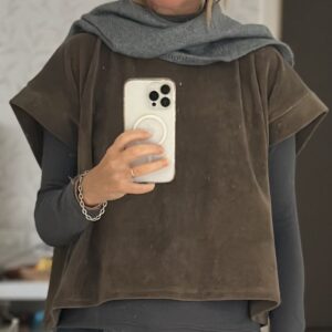 LOOK - PONCHO + BLUSA COLETE + CACHAREL